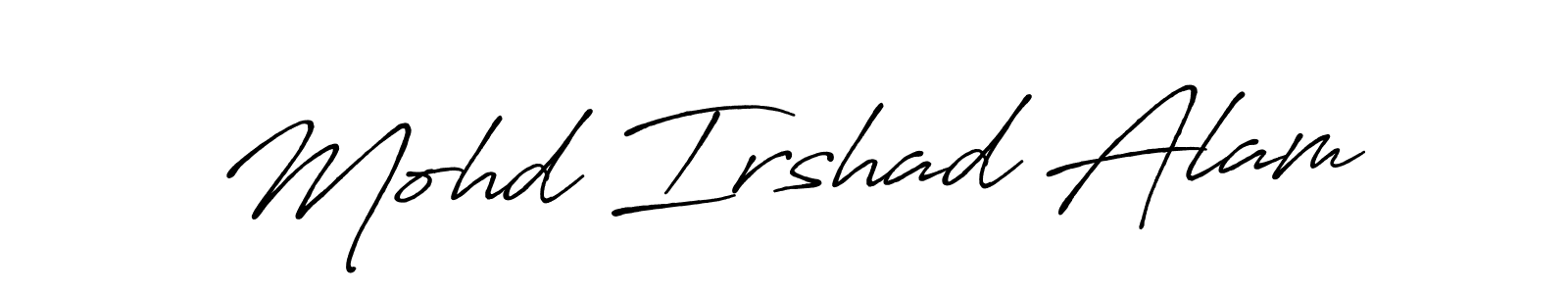 You should practise on your own different ways (Antro_Vectra_Bolder) to write your name (Mohd Irshad Alam) in signature. don't let someone else do it for you. Mohd Irshad Alam signature style 7 images and pictures png
