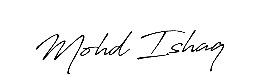 You should practise on your own different ways (Antro_Vectra_Bolder) to write your name (Mohd Ishaq) in signature. don't let someone else do it for you. Mohd Ishaq signature style 7 images and pictures png