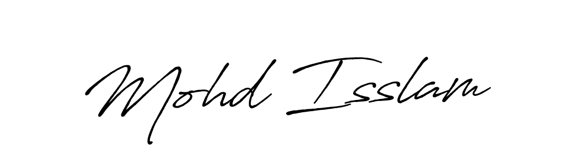 Best and Professional Signature Style for Mohd Isslam. Antro_Vectra_Bolder Best Signature Style Collection. Mohd Isslam signature style 7 images and pictures png