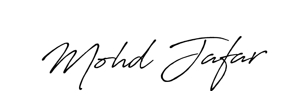 How to make Mohd Jafar name signature. Use Antro_Vectra_Bolder style for creating short signs online. This is the latest handwritten sign. Mohd Jafar signature style 7 images and pictures png