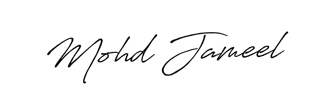 Best and Professional Signature Style for Mohd Jameel. Antro_Vectra_Bolder Best Signature Style Collection. Mohd Jameel signature style 7 images and pictures png
