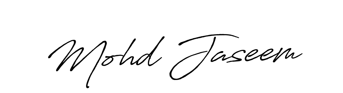 How to make Mohd Jaseem signature? Antro_Vectra_Bolder is a professional autograph style. Create handwritten signature for Mohd Jaseem name. Mohd Jaseem signature style 7 images and pictures png