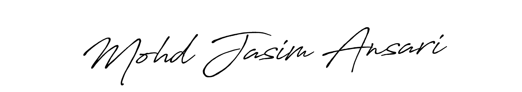 Design your own signature with our free online signature maker. With this signature software, you can create a handwritten (Antro_Vectra_Bolder) signature for name Mohd Jasim Ansari. Mohd Jasim Ansari signature style 7 images and pictures png