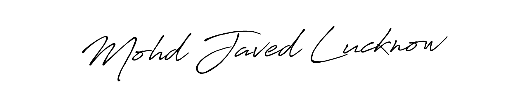 How to make Mohd Javed Lucknow signature? Antro_Vectra_Bolder is a professional autograph style. Create handwritten signature for Mohd Javed Lucknow name. Mohd Javed Lucknow signature style 7 images and pictures png