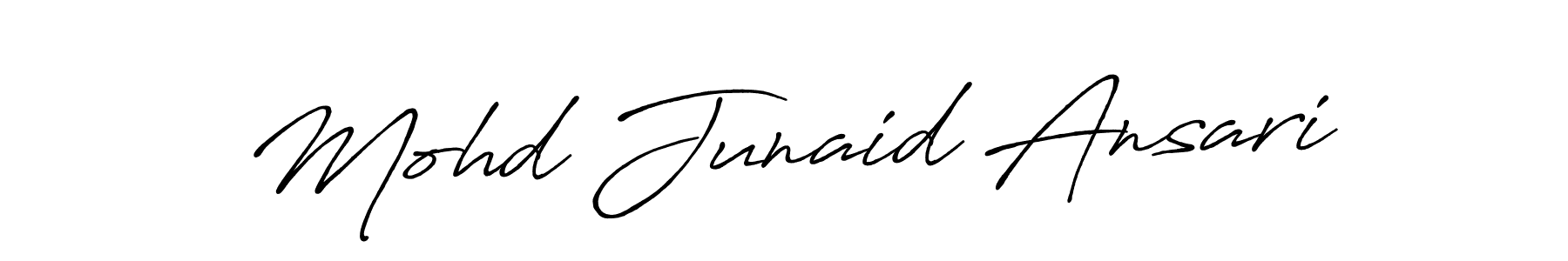 Make a beautiful signature design for name Mohd Junaid Ansari. Use this online signature maker to create a handwritten signature for free. Mohd Junaid Ansari signature style 7 images and pictures png