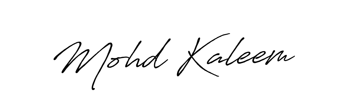 Also You can easily find your signature by using the search form. We will create Mohd Kaleem name handwritten signature images for you free of cost using Antro_Vectra_Bolder sign style. Mohd Kaleem signature style 7 images and pictures png