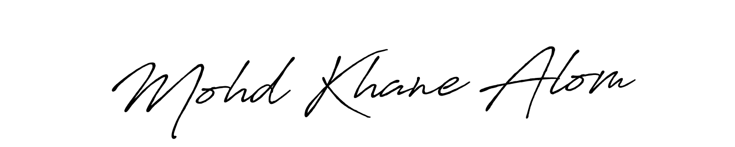 if you are searching for the best signature style for your name Mohd Khane Alom. so please give up your signature search. here we have designed multiple signature styles  using Antro_Vectra_Bolder. Mohd Khane Alom signature style 7 images and pictures png
