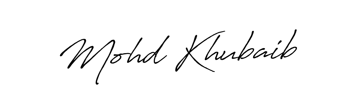 Here are the top 10 professional signature styles for the name Mohd Khubaib. These are the best autograph styles you can use for your name. Mohd Khubaib signature style 7 images and pictures png