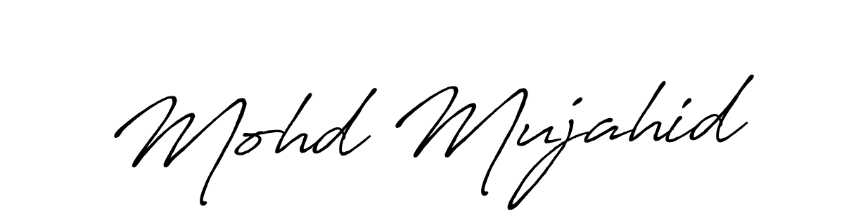 Make a beautiful signature design for name Mohd Mujahid. Use this online signature maker to create a handwritten signature for free. Mohd Mujahid signature style 7 images and pictures png