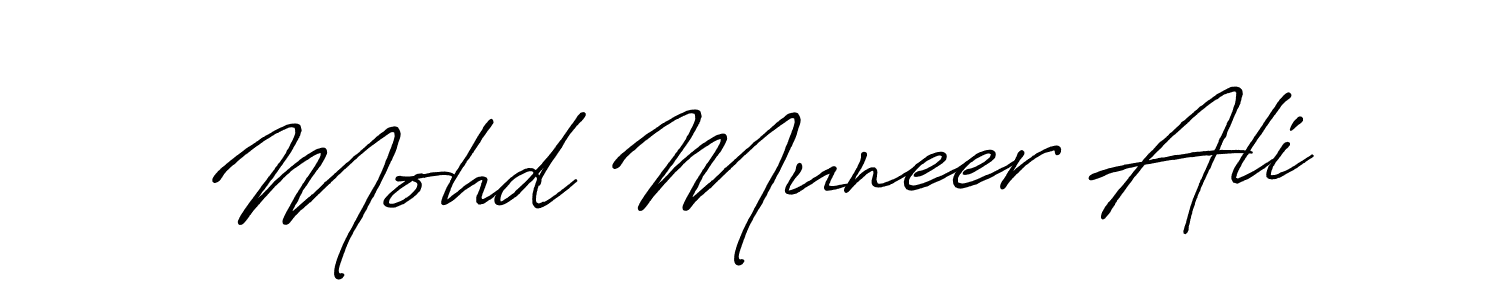 Once you've used our free online signature maker to create your best signature Antro_Vectra_Bolder style, it's time to enjoy all of the benefits that Mohd Muneer Ali name signing documents. Mohd Muneer Ali signature style 7 images and pictures png