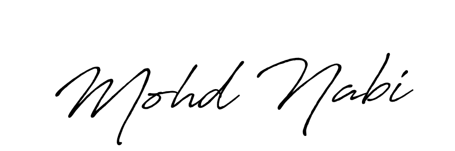Make a beautiful signature design for name Mohd Nabi. Use this online signature maker to create a handwritten signature for free. Mohd Nabi signature style 7 images and pictures png