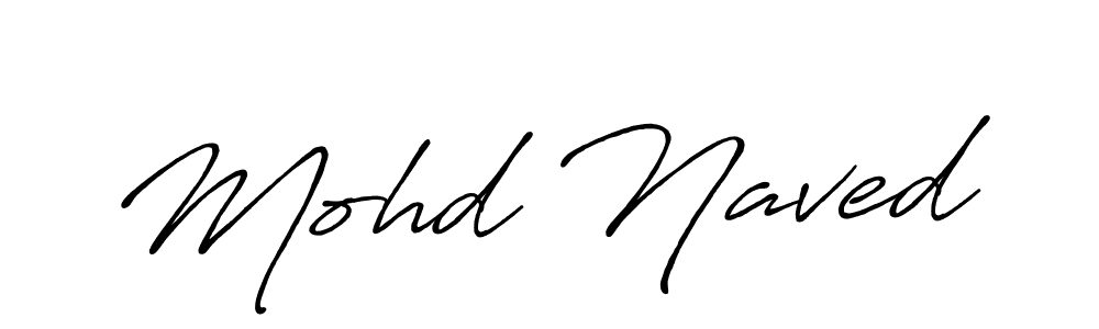 Similarly Antro_Vectra_Bolder is the best handwritten signature design. Signature creator online .You can use it as an online autograph creator for name Mohd Naved. Mohd Naved signature style 7 images and pictures png