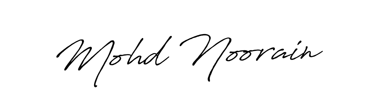 How to Draw Mohd Noorain signature style? Antro_Vectra_Bolder is a latest design signature styles for name Mohd Noorain. Mohd Noorain signature style 7 images and pictures png
