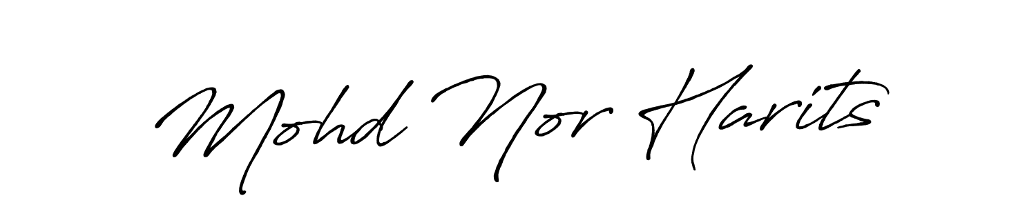 You can use this online signature creator to create a handwritten signature for the name Mohd Nor Harits. This is the best online autograph maker. Mohd Nor Harits signature style 7 images and pictures png