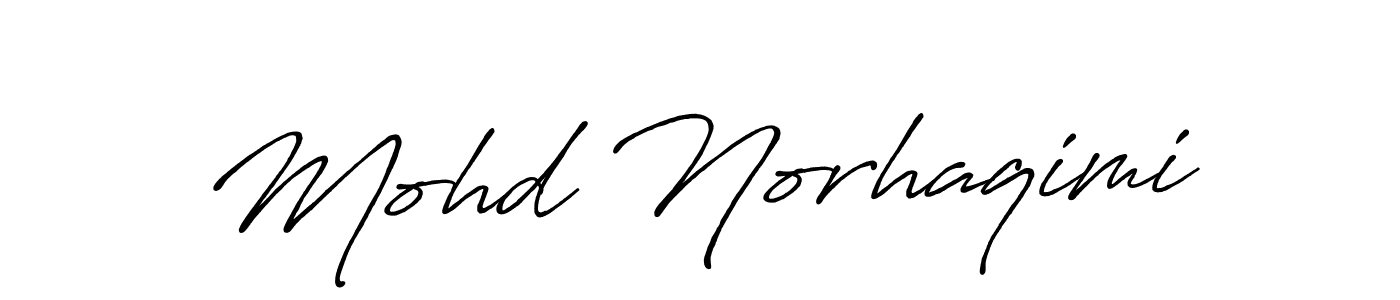 Also You can easily find your signature by using the search form. We will create Mohd Norhaqimi name handwritten signature images for you free of cost using Antro_Vectra_Bolder sign style. Mohd Norhaqimi signature style 7 images and pictures png