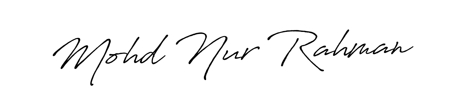 You can use this online signature creator to create a handwritten signature for the name Mohd Nur Rahman. This is the best online autograph maker. Mohd Nur Rahman signature style 7 images and pictures png