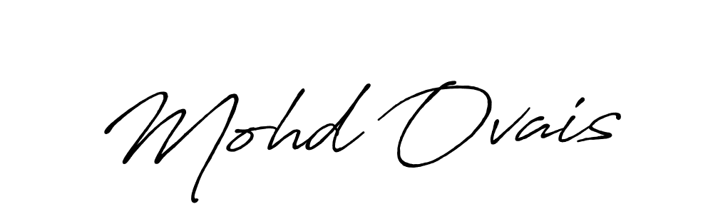 Antro_Vectra_Bolder is a professional signature style that is perfect for those who want to add a touch of class to their signature. It is also a great choice for those who want to make their signature more unique. Get Mohd Ovais name to fancy signature for free. Mohd Ovais signature style 7 images and pictures png