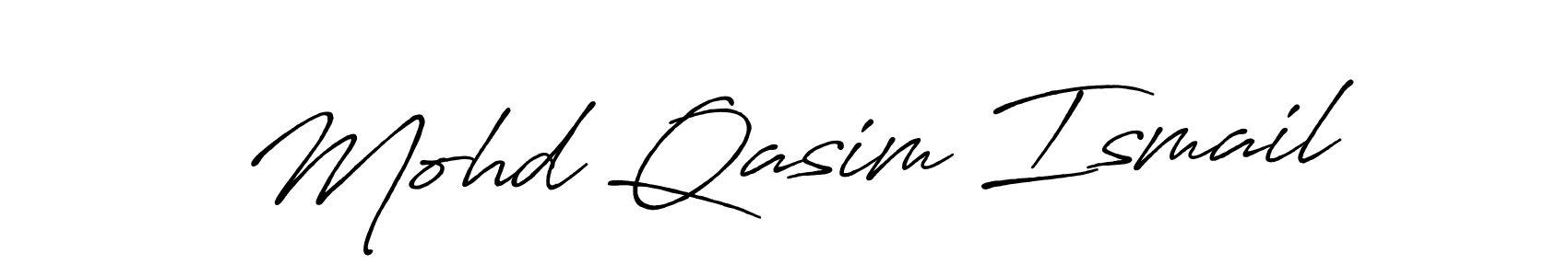 The best way (Antro_Vectra_Bolder) to make a short signature is to pick only two or three words in your name. The name Mohd Qasim Ismail include a total of six letters. For converting this name. Mohd Qasim Ismail signature style 7 images and pictures png