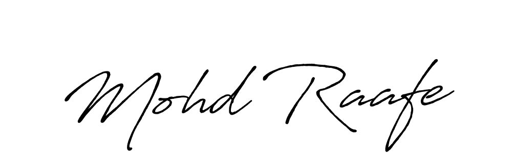 Also You can easily find your signature by using the search form. We will create Mohd Raafe name handwritten signature images for you free of cost using Antro_Vectra_Bolder sign style. Mohd Raafe signature style 7 images and pictures png