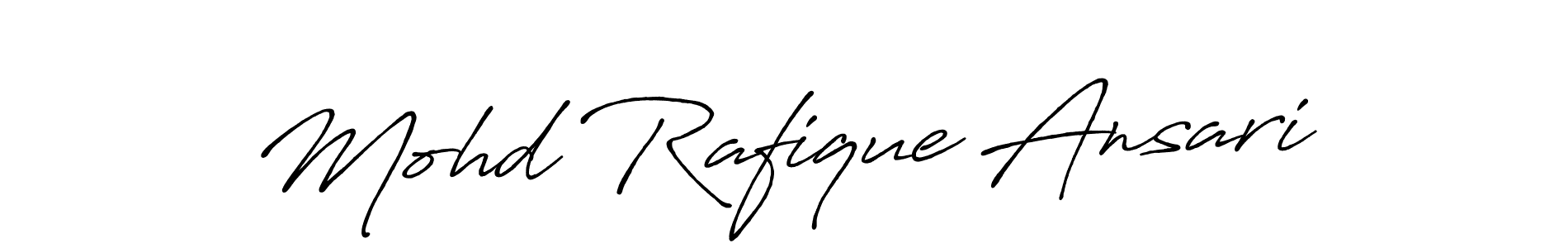 Once you've used our free online signature maker to create your best signature Antro_Vectra_Bolder style, it's time to enjoy all of the benefits that Mohd Rafique Ansari name signing documents. Mohd Rafique Ansari signature style 7 images and pictures png