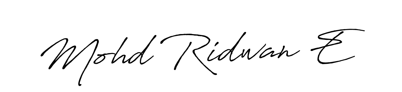 You can use this online signature creator to create a handwritten signature for the name Mohd Ridwan E. This is the best online autograph maker. Mohd Ridwan E signature style 7 images and pictures png