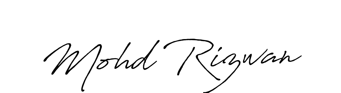 How to make Mohd Rizwan signature? Antro_Vectra_Bolder is a professional autograph style. Create handwritten signature for Mohd Rizwan name. Mohd Rizwan signature style 7 images and pictures png