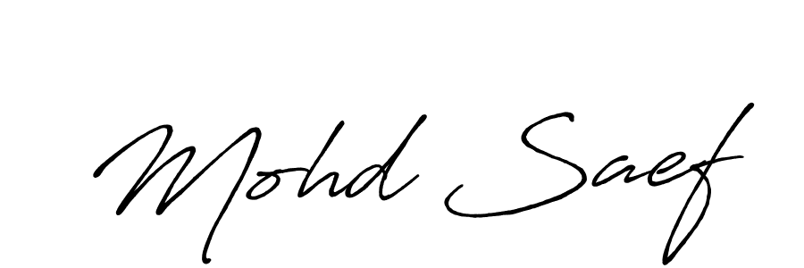 Make a beautiful signature design for name Mohd Saef. Use this online signature maker to create a handwritten signature for free. Mohd Saef signature style 7 images and pictures png