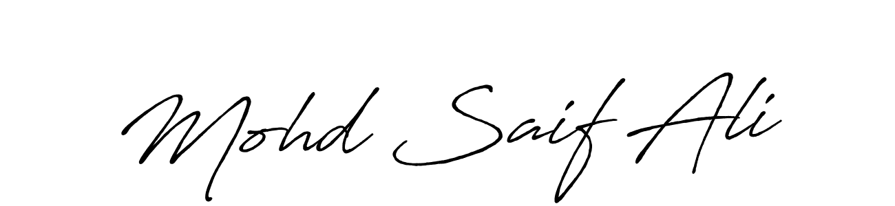 Make a beautiful signature design for name Mohd Saif Ali. Use this online signature maker to create a handwritten signature for free. Mohd Saif Ali signature style 7 images and pictures png