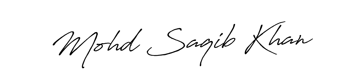 Make a short Mohd Saqib Khan signature style. Manage your documents anywhere anytime using Antro_Vectra_Bolder. Create and add eSignatures, submit forms, share and send files easily. Mohd Saqib Khan signature style 7 images and pictures png