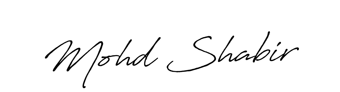 Make a beautiful signature design for name Mohd Shabir. Use this online signature maker to create a handwritten signature for free. Mohd Shabir signature style 7 images and pictures png