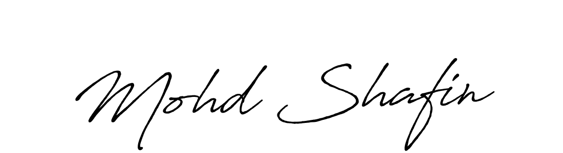 Create a beautiful signature design for name Mohd Shafin. With this signature (Antro_Vectra_Bolder) fonts, you can make a handwritten signature for free. Mohd Shafin signature style 7 images and pictures png
