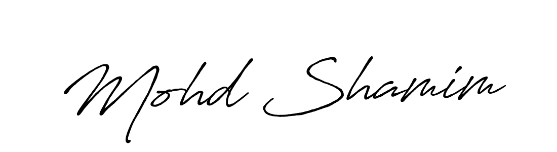 How to Draw Mohd Shamim signature style? Antro_Vectra_Bolder is a latest design signature styles for name Mohd Shamim. Mohd Shamim signature style 7 images and pictures png