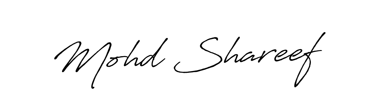 Best and Professional Signature Style for Mohd Shareef. Antro_Vectra_Bolder Best Signature Style Collection. Mohd Shareef signature style 7 images and pictures png