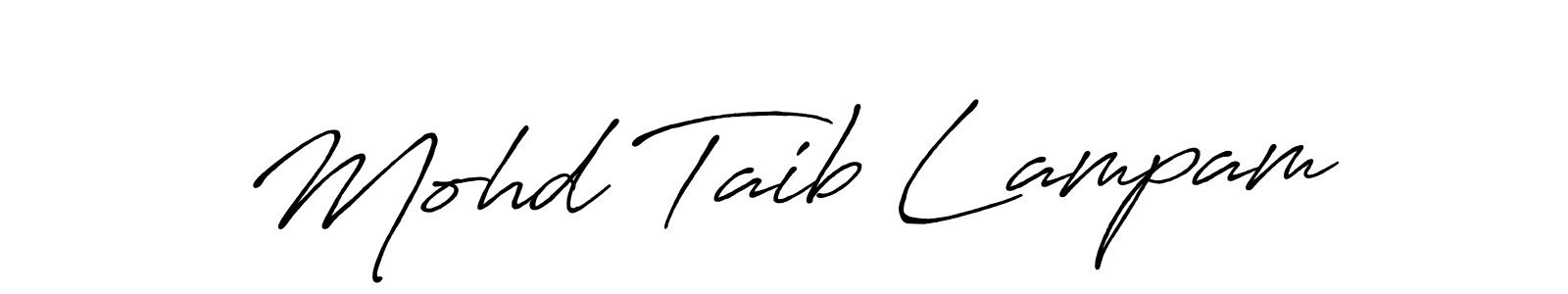 Here are the top 10 professional signature styles for the name Mohd Taib Lampam. These are the best autograph styles you can use for your name. Mohd Taib Lampam signature style 7 images and pictures png