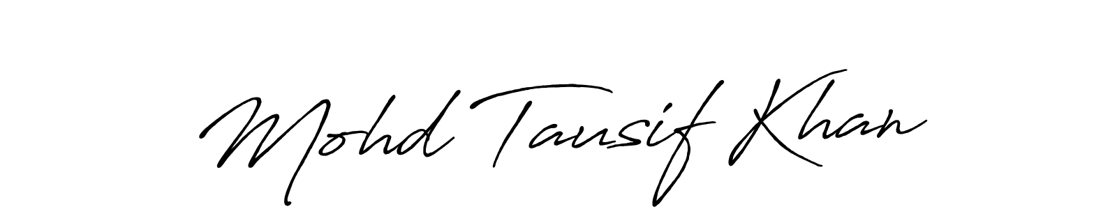 This is the best signature style for the Mohd Tausif Khan name. Also you like these signature font (Antro_Vectra_Bolder). Mix name signature. Mohd Tausif Khan signature style 7 images and pictures png