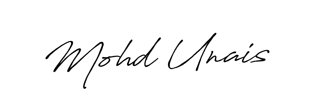 Once you've used our free online signature maker to create your best signature Antro_Vectra_Bolder style, it's time to enjoy all of the benefits that Mohd Unais name signing documents. Mohd Unais signature style 7 images and pictures png