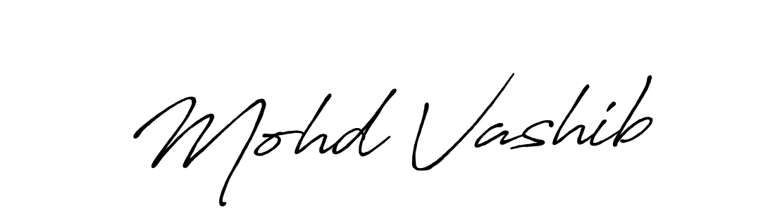Best and Professional Signature Style for Mohd Vashib. Antro_Vectra_Bolder Best Signature Style Collection. Mohd Vashib signature style 7 images and pictures png