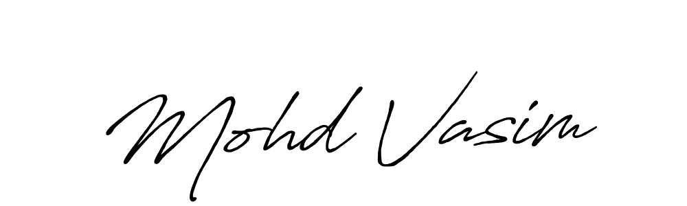 You can use this online signature creator to create a handwritten signature for the name Mohd Vasim. This is the best online autograph maker. Mohd Vasim signature style 7 images and pictures png