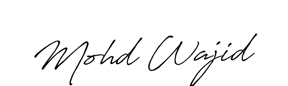 How to Draw Mohd Wajid signature style? Antro_Vectra_Bolder is a latest design signature styles for name Mohd Wajid. Mohd Wajid signature style 7 images and pictures png