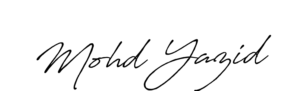 You should practise on your own different ways (Antro_Vectra_Bolder) to write your name (Mohd Yazid) in signature. don't let someone else do it for you. Mohd Yazid signature style 7 images and pictures png