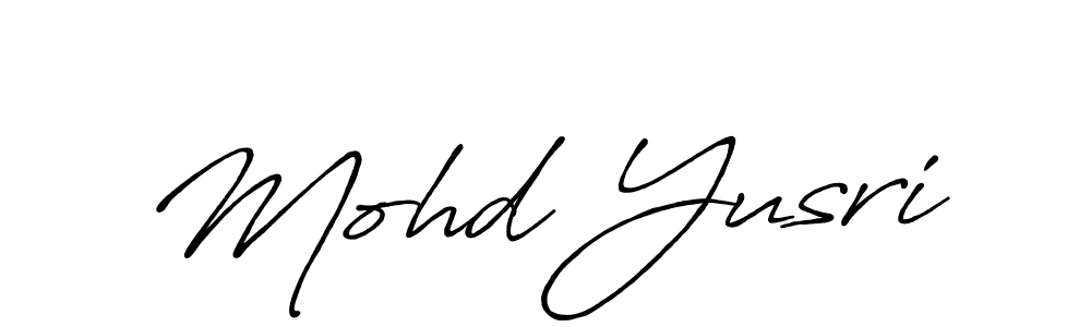 Similarly Antro_Vectra_Bolder is the best handwritten signature design. Signature creator online .You can use it as an online autograph creator for name Mohd Yusri. Mohd Yusri signature style 7 images and pictures png