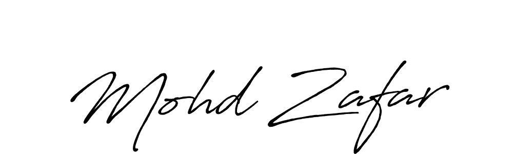 It looks lik you need a new signature style for name Mohd Zafar. Design unique handwritten (Antro_Vectra_Bolder) signature with our free signature maker in just a few clicks. Mohd Zafar signature style 7 images and pictures png