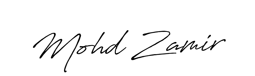 Here are the top 10 professional signature styles for the name Mohd Zamir. These are the best autograph styles you can use for your name. Mohd Zamir signature style 7 images and pictures png