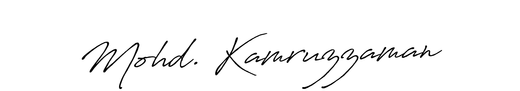 Similarly Antro_Vectra_Bolder is the best handwritten signature design. Signature creator online .You can use it as an online autograph creator for name Mohd. Kamruzzaman. Mohd. Kamruzzaman signature style 7 images and pictures png