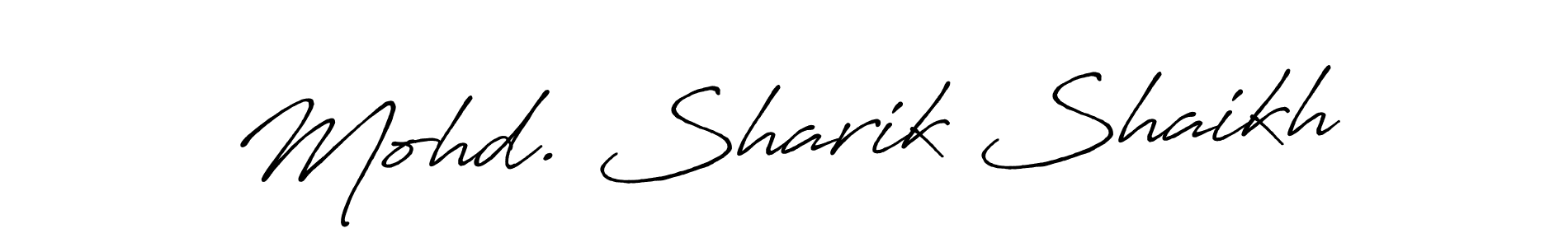 Here are the top 10 professional signature styles for the name Mohd. Sharik Shaikh. These are the best autograph styles you can use for your name. Mohd. Sharik Shaikh signature style 7 images and pictures png