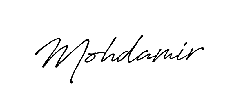 Here are the top 10 professional signature styles for the name Mohdamir. These are the best autograph styles you can use for your name. Mohdamir signature style 7 images and pictures png