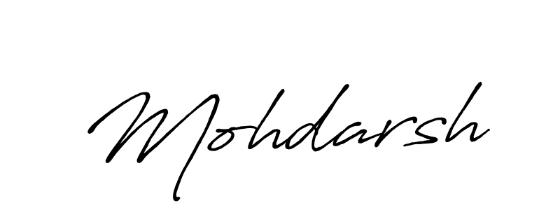 How to make Mohdarsh signature? Antro_Vectra_Bolder is a professional autograph style. Create handwritten signature for Mohdarsh name. Mohdarsh signature style 7 images and pictures png