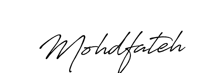 Antro_Vectra_Bolder is a professional signature style that is perfect for those who want to add a touch of class to their signature. It is also a great choice for those who want to make their signature more unique. Get Mohdfateh name to fancy signature for free. Mohdfateh signature style 7 images and pictures png
