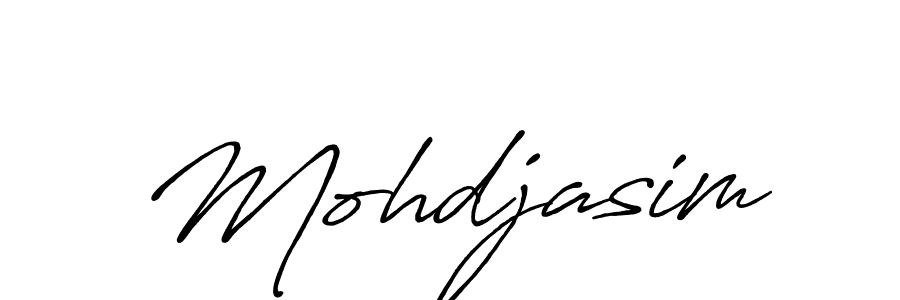 Design your own signature with our free online signature maker. With this signature software, you can create a handwritten (Antro_Vectra_Bolder) signature for name Mohdjasim. Mohdjasim signature style 7 images and pictures png