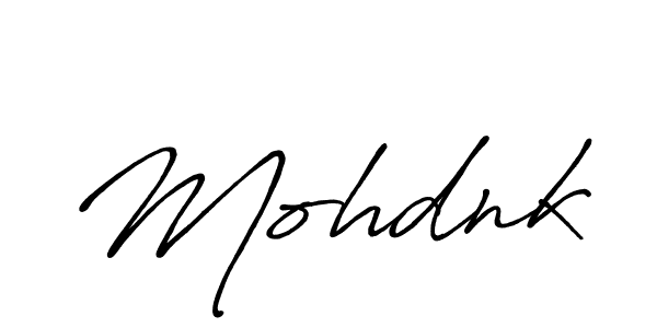 Make a beautiful signature design for name Mohdnk. Use this online signature maker to create a handwritten signature for free. Mohdnk signature style 7 images and pictures png